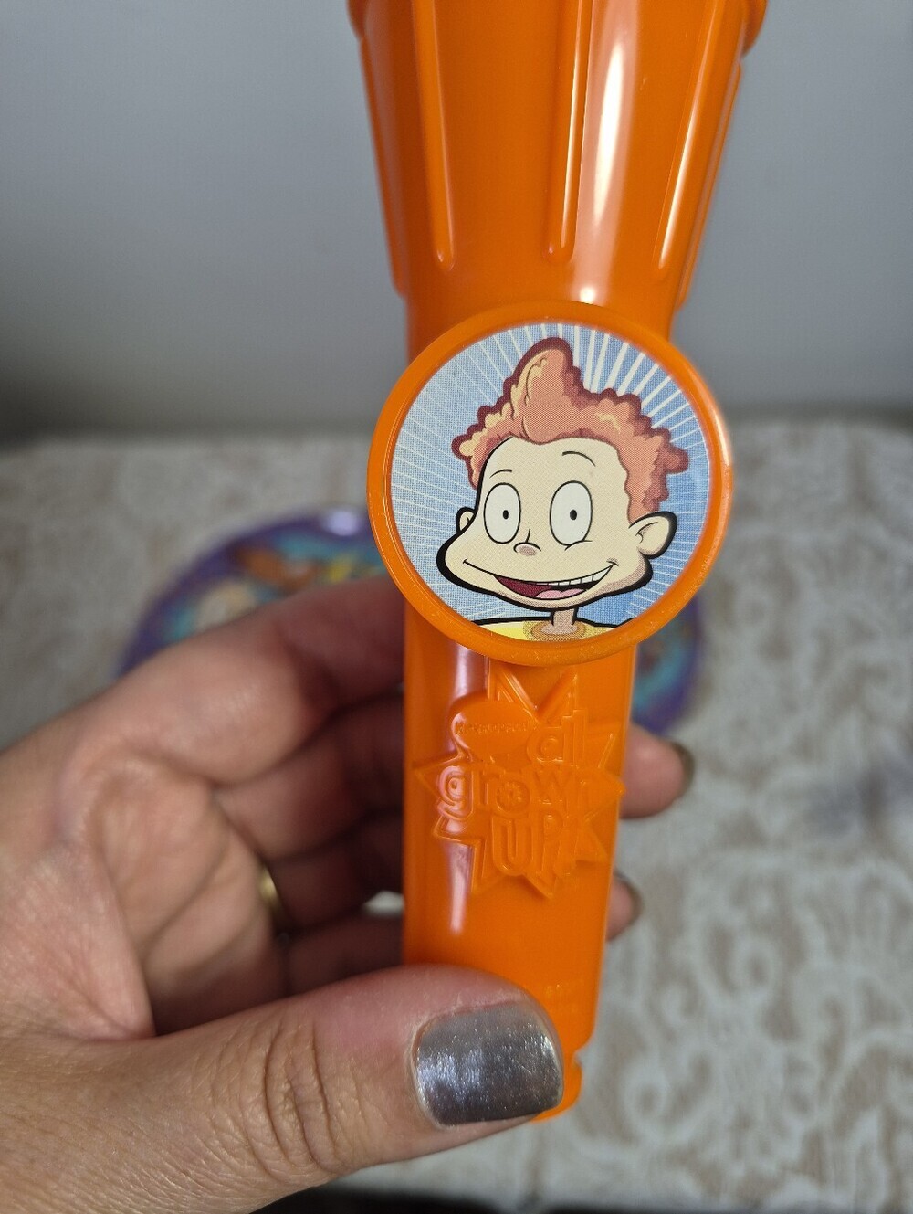 2 Rugrats Plates + Mic Toy - Picture 8 of 9